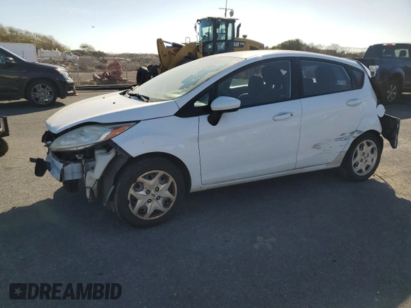2011 Ford Fiesta SE with VIN 3FADP4EJ6BM157138, listed as a Copart auction lot 44651185 with 95,423 mi miles and Salvage Title. Bid and sale history available at carsss.com. Image 1.