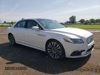 2017 Lincoln Continental Select with VIN 1LN6L9TK8H5602156, listed as a Copart auction lot 61907695 with 112,382 mi miles and Salvage title. Bid and sale history available at DreamBid. Image 4.
