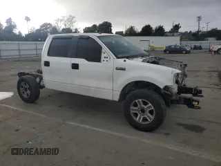 2007 Ford F-150 XLT z VIN 1FTPW12557KB72504, wystawiony jako Copart lot #50951135 z przebiegiem Nie podano mil oraz Szkoda całkowita • Salvage title. Historia ofert i sprzedaży dostępna na DreamBid. Obrazek 4.