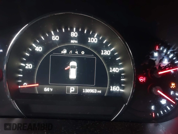2018 Kia Sorento LX with VIN 5XYPG4A55JG360565, listed as a IAAI auction lot 41031059 with 138,963 mi miles and . Bid and sale history available at DreamBid. Image 15.