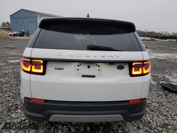 2020 Land Rover Discovery Sport SE with VIN SALCP2FX6LH833485, listed as a Copart auction lot 44486695 with 56,773 mi miles and Salvage Title. Bid and sale history available at DreamBid. Image 6.