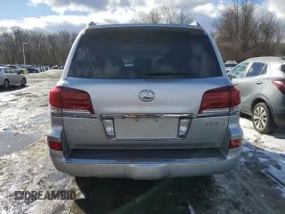 2015 Lexus LX 570 with VIN JTJHY7AX8F4171013, listed as a Copart auction lot 43681865 with 158,146 mi miles and Clean Title. Bid and sale history available at DreamBid. Image 6.