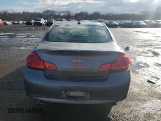2012 Infiniti G25 x with VIN JN1DV6AR6CM861797, listed as a Copart auction lot 46932675 with 186,063 mi miles and Salvage Title. Bid and sale history available at DreamBid. Image 6.