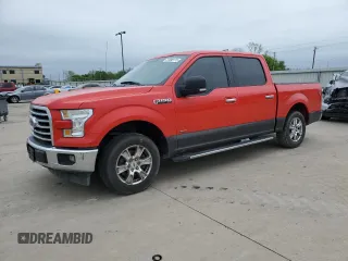 2017 Ford F-150 XL with VIN 1FTEW1CP4HKE13171, listed as a Copart auction lot 51895115 with 144,116 mi miles and Salvage Title. Bid and sale history available at carsss.com. Image 1.
