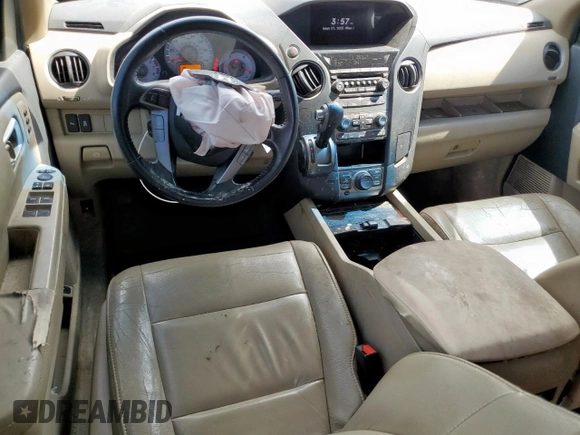 2013 Honda Pilot Touring with VIN 5FNYF3H90DB030323, listed as a Copart auction lot 57914985 with 226,792 mi miles and Salvage title. Bid and sale history available at DreamBid. Image 8.