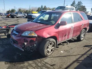 2004 Acura MDX Touring Pkg RES w/Nav with VIN 2HNYD189X4H531217, listed as a Copart auction lot 43146495 with 139,951 mi miles and Salvage Title. Bid and sale history available at carsss.com. Image 1.