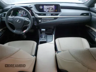 2021 Lexus ES with VIN 58ACA1C11MU012343, listed as a Copart auction lot 43613565 with 41,160 mi miles and Salvage Title. Bid and sale history available at carsss.com. Image 8.