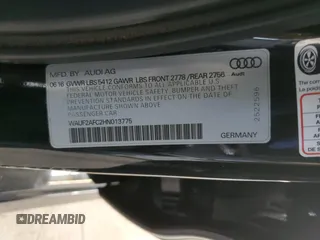 2017 Audi A6 Premium Plus z VIN WAUF2AFC2HN013775, wystawiony jako Copart lot #87907115 z przebiegiem 114 124 mil mil oraz Szkody całkowita. Historia ofert i sprzedaży dostępna na DreamBid. Obrazek 14.
