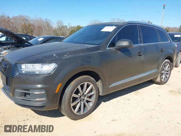 2017 Audi Q7 Premium Plus z VIN WA1LAAF76HD047018, wystawiony jako IAAI lot #41657235 z przebiegiem 159 375 mil mil oraz . Historia ofert i sprzedaży dostępna na DreamBid. Obrazek 2.