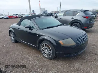 2001 Audi TT z VIN TRUTX28N311033578, wystawiony jako IAAI lot #41965945 z przebiegiem 168 867 mil mil oraz . Historia ofert i sprzedaży dostępna na DreamBid. Obrazek 1.