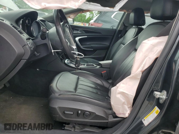 2013 Buick Regal Turbo Premium 2 with VIN 2G4GT5GV8D9166164, listed as a Copart auction lot 58703425 with 77,657 mi miles and Salvage title. Bid and sale history available at DreamBid. Image 7.