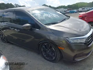 2022 Honda Odyssey Elite with VIN 5FNRL6H9XNB042639, listed as a IAAI auction lot 42213973 with 49,389 mi miles and . Bid and sale history available at DreamBid. Image 1.