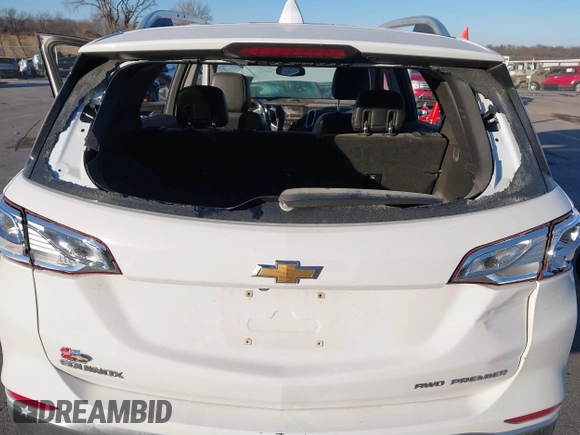 2019 Chevrolet Equinox Premier with VIN 3GNAXXEV4KL338141, listed as a IAAI auction lot 41036530 with 154,923 mi miles and . Bid and sale history available at DreamBid. Image 6.