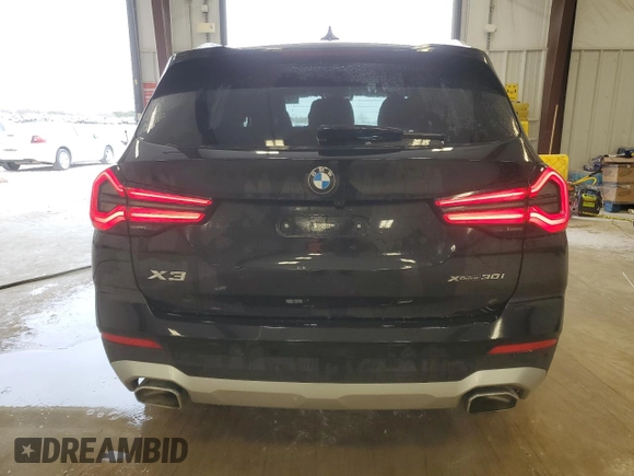 2024 BMW X3 xDrive30i z VIN 5UX53DP06R9T88658, wystawiony jako Copart lot #41756135 z przebiegiem 6 490 mil mil oraz Czysty tytuł • Clean title. Historia ofert i sprzedaży dostępna na DreamBid. Obrazek 6.