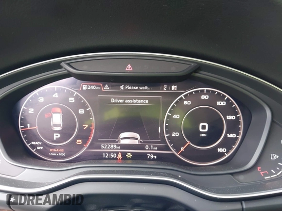 2019 Audi Q5 Premium Plus with VIN WA1BNAFY7K2056998, listed as a IAAI auction lot 42230392 with 52,289 mi miles and . Bid and sale history available at DreamBid. Image 7.