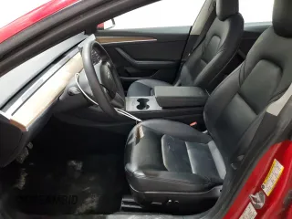 2022 Tesla Model 3 with VIN 5YJ3E1EA7NF372515, listed as a Copart auction lot 52853925 with 56,679 mi miles and Clean Title. Bid and sale history available at carsss.com. Image 7.