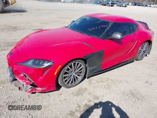 2021 Toyota GR Supra 3.0 with VIN WZ1DB0C08MW036515, listed as a IAAI auction lot 41832740 with 40,137 mi miles. Bid and sale history available at carsss.com. Image 2.