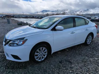 2017 Nissan Sentra SV with VIN 3N1AB7AP3HY328147, listed as a Copart auction lot 50646085 with 79,290 mi miles and Salvage Title. Bid and sale history available at carsss.com. Image 1.