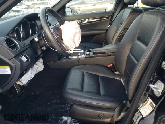 2013 Mercedes-Benz C 350 Sport with VIN WDDGF5HB6DA835218, listed as a Copart auction lot 41337035 with 56,977 mi miles and Salvage Title. Bid and sale history available at DreamBid. Image 7.