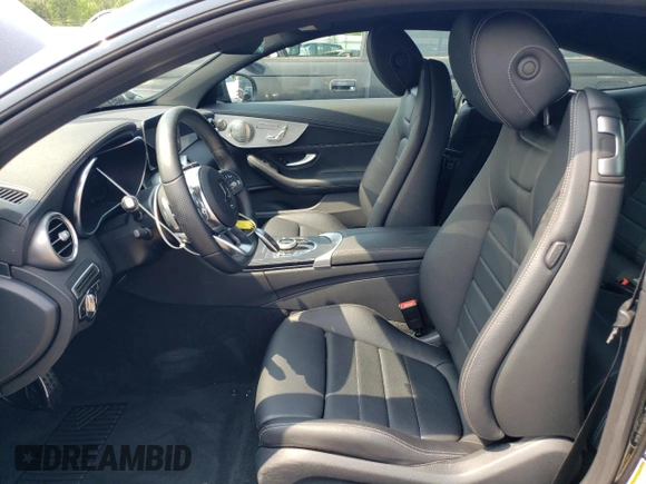 2022 Mercedes-Benz C 300 with VIN W1KWJ8DB3NG110241, listed as a Copart auction lot 54510663 with 9,860 mi miles and . Bid and sale history available at DreamBid. Image 7.