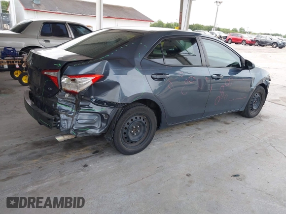 2016 Toyota Corolla L with VIN 2T1BURHE0GC643966, listed as a IAAI auction lot 42418987 with 135,766 mi miles and . Bid and sale history available at DreamBid. Image 4.