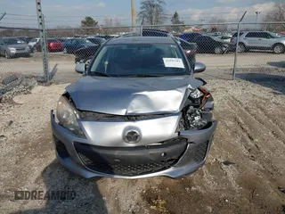 2013 Mazda 3 i SV with VIN JM1BL1TF4D1719757, listed as a IAAI auction lot 41845303 with 134,106 mi miles. Bid and sale history available at carsss.com. Image 12.