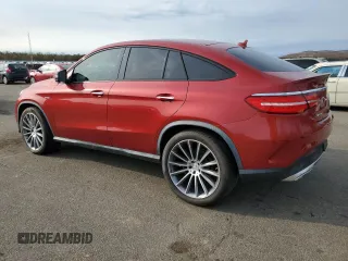 2017 Mercedes-Benz GLE 43 AMG z VIN 4JGED6EB1HA069241, wystawiony jako Copart lot #48852075 z przebiegiem 26 268 mil mil oraz Czysty tytuł • Clean title. Historia ofert i sprzedaży dostępna na DreamBid. Obrazek 2.