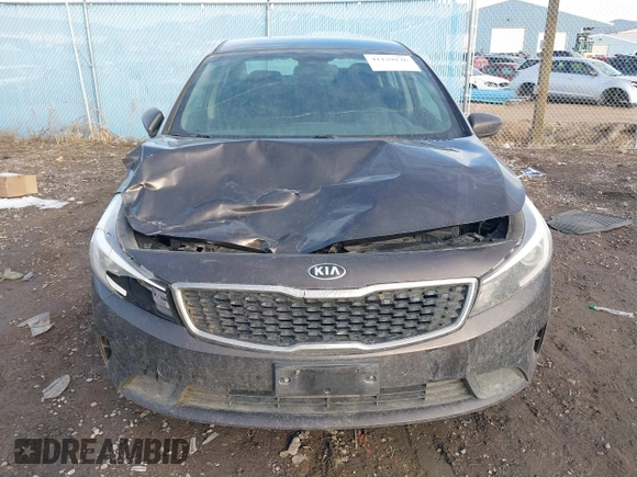 2017 Kia Forte LX with VIN 3KPFL4A78HE022030, listed as a IAAI auction lot 41129136 with 115,820 mi miles. Bid and sale history available at carsss.com. Image 12.