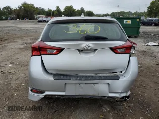 2017 Toyota Corolla iM with VIN JTNKARJE4HJ549349, listed as a Copart auction lot 72534314 with 44,426 mi miles and Salvage Title. Bid and sale history available at carsss.com. Image 6.