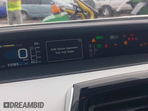 2016 Toyota Prius Two z VIN JTDKBRFUXG3519518, wystawiony jako IAAI lot #42209957 z przebiegiem 55 089 mil mil oraz . Historia ofert i sprzedaży dostępna na DreamBid. Obrazek 7.