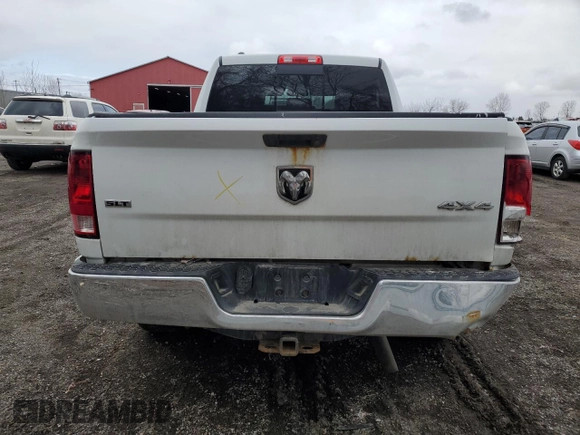 2014 Ram 1500 SLT with VIN 1C6RR7GT4ES103656, listed as a Copart auction lot 46867595 with 399,392 mi miles and Salvage title. Bid and sale history available at DreamBid. Image 6.