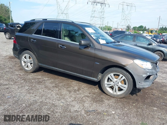 2012 Mercedes-Benz M 350 with VIN 4JGDA5HB1CA047095, listed as a IAAI auction lot 42629719 with 152,488 mi miles and . Bid and sale history available at DreamBid. Image 1.