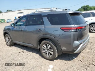 2023 Nissan Pathfinder SL with VIN 5N1DR3CC9PC212656, listed as a Copart auction lot 62314425 with 36,306 mi miles and Salvage title. Bid and sale history available at DreamBid. Image 2.