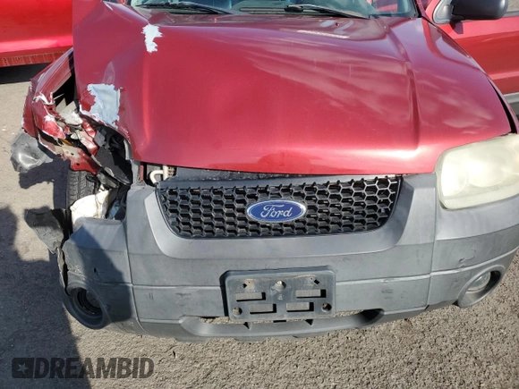 2005 Ford Escape XLT with VIN 1FMYU93165KC92227, listed as a Copart auction lot 51935855 with 190,861 mi miles and Salvage Title. Bid and sale history available at carsss.com. Image 12.
