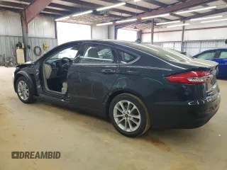 2020 Ford Fusion SE with VIN 3FA6P0HD7LR167429, listed as a Copart auction lot 48661195 with 54,170 mi miles and Salvage Title. Bid and sale history available at carsss.com. Image 2.