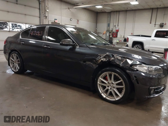 2016 BMW 5 Series 535i xDrive with VIN WBA5B3C52GD549580, listed as a IAAI auction lot 41726963 with 114,334 mi miles and . Bid and sale history available at DreamBid. Image 6.
