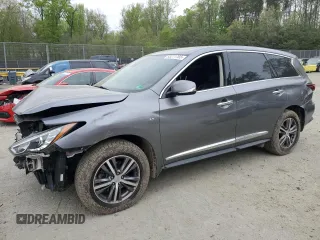 2020 Infiniti QX60 Pure с VIN 5N1DL0MM5LC517766, выставлен на аукционе Copart как лот 53271765 с пробегом 57 897 миль миль и Списание • Salvage title. История ставок и продаж доступна на DreamBid. Изображение 1.