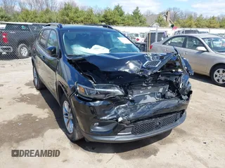 2022 Jeep Cherokee Latitude Lux z VIN 1C4PJMMN1ND527294, wystawiony jako IAAI lot #41986690 z przebiegiem 26 791 mil mil oraz . Historia ofert i sprzedaży dostępna na DreamBid. Obrazek 1.