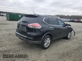 2016 Nissan Rogue SV with VIN KNMAT2MT8GP722121, listed as a Copart auction lot 44769245 with 66,745 mi miles and Salvage Title. Bid and sale history available at carsss.com. Image 3.