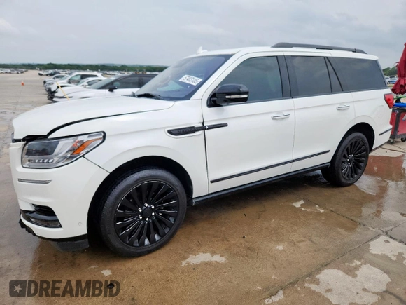 2020 Lincoln Navigator Reserve with VIN 5LMJJ2LTXLEL01023, listed as a Copart auction lot 57403185 with 116,215 mi miles and Salvage title. Bid and sale history available at DreamBid. Image 1.