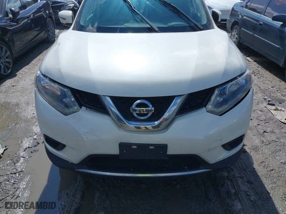 2016 Nissan Rogue S with VIN JN8AT2MV5GW141929, listed as a IAAI auction lot 41585948 with 105,464 mi miles. Bid and sale history available at carsss.com. Image 12.