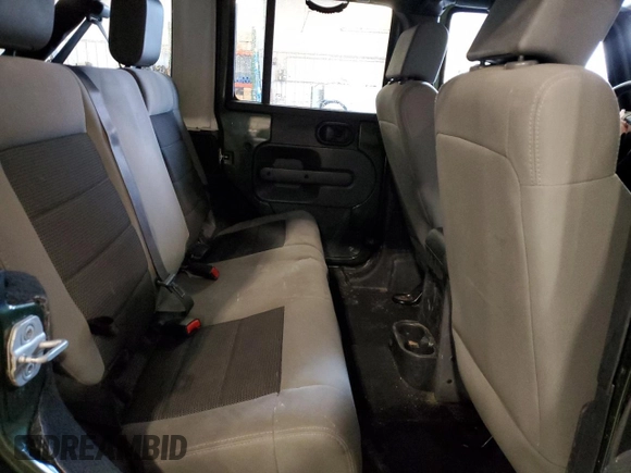 2008 Jeep Wrangler Unlimited X with VIN 1J4GA39158L637107, listed as a Copart auction lot 51333335 with 283,698 mi miles and Non Repairable. Bid and sale history available at carsss.com. Image 11.