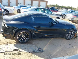 2021 Toyota GR Supra 2.0 with VIN WZ1DB2C09MW043680, listed as a IAAI auction lot 41732849 with 36,821 mi miles. Bid and sale history available at carsss.com. Image 13.