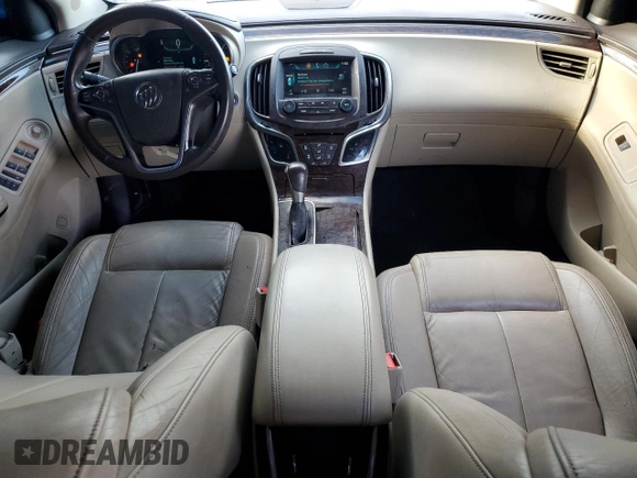 2015 Buick LaCrosse Leather with VIN 1G4GB5G3XFF118774, listed as a Copart auction lot 64457364 with 76,182 mi miles and Salvage Title. Bid and sale history available at DreamBid. Image 8.