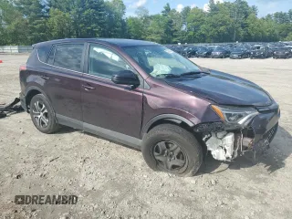 2018 Toyota RAV4 LE with VIN 2T3BFREV4JW825326, listed as a Copart auction lot 57245275 with 137,441 mi miles and Salvage title. Bid and sale history available at DreamBid. Image 4.