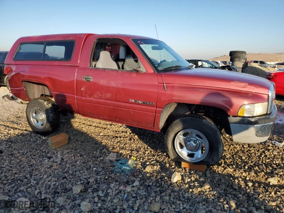 1999 Dodge Ram 1500 with VIN 1B7HF16YXXS147025, listed as a Copart auction lot 88819195 with 76,714 mi miles and Salvage Title. Bid and sale history available at carsss.com. Image 4.