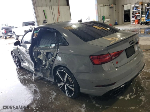 2020 Audi RS 3 Sedan with VIN WUABWGFF8LA903591, listed as a Copart auction lot 45973395 with NaN miles and Salvage Title. Bid and sale history available at carsss.com. Image 2.