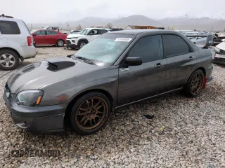 2005 Subaru Impreza Sedan (Natl) RS with VIN JF1GD67585G507420, listed as a Copart auction lot 50834565 with 194,577 mi miles and Salvage Title. Bid and sale history available at carsss.com. Image 1.
