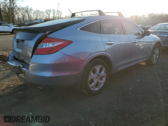 2010 Honda Accord Crosstour EX-L with VIN 5J6TF2H5XAL000833, listed as a Copart auction lot 80645504 with 220,290 mi miles and Salvage Title. Bid and sale history available at carsss.com. Image 3.