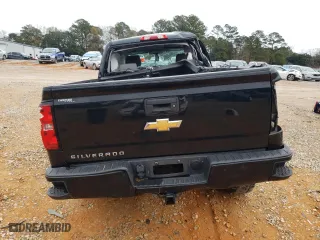 2018 Chevrolet Silverado 1500 Custom with VIN 3GCUKPEC1JG584915, listed as a Copart auction lot 42142195 with 0 mi miles and Salvage Title. Bid and sale history available at carsss.com. Image 6.